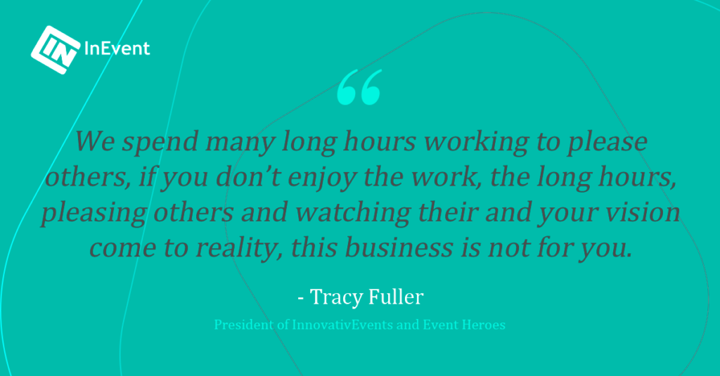 Tracy Fuller - Interview - InEvent