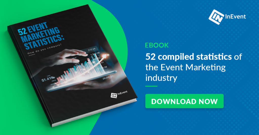 ebook about 52 compiled statistics of the event marketing industry