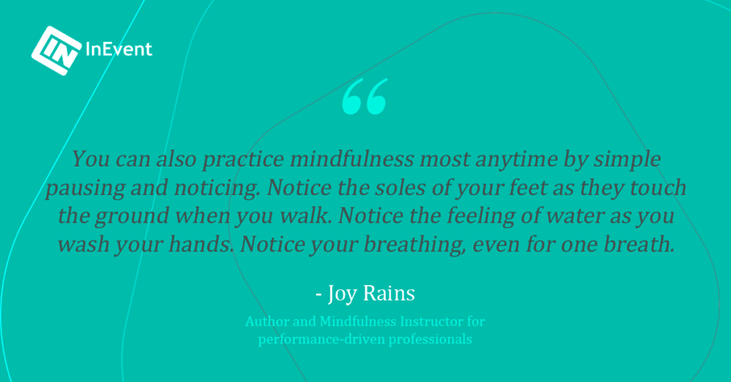 quote about mindfulness practices