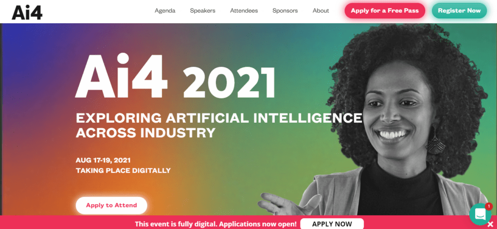 Ai4 2021 Event Website