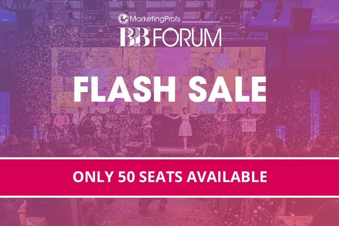 B2B Forum Event Flash Sale Promotion 