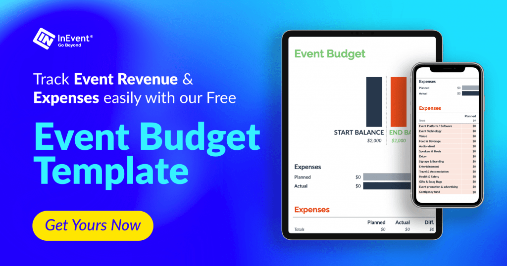 Event budget guide in person and hybrid events