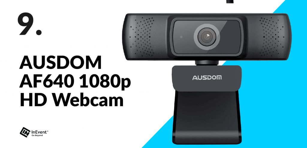 image for Ausdom AF640 webcam for streaming