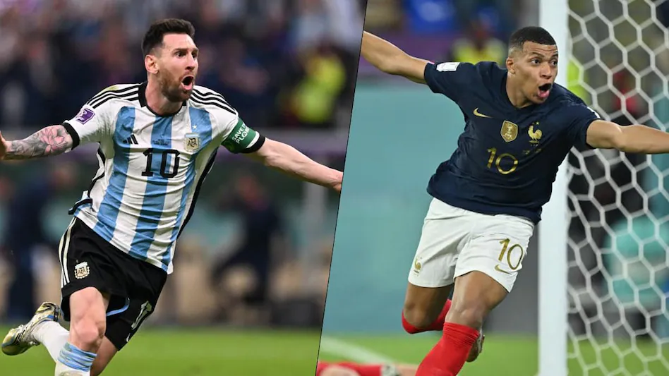 An image showing Lionel Messi and Kylian Mbappe at the just concluded Qatar 2022 World Cup and how the world cup was a win for in-person events