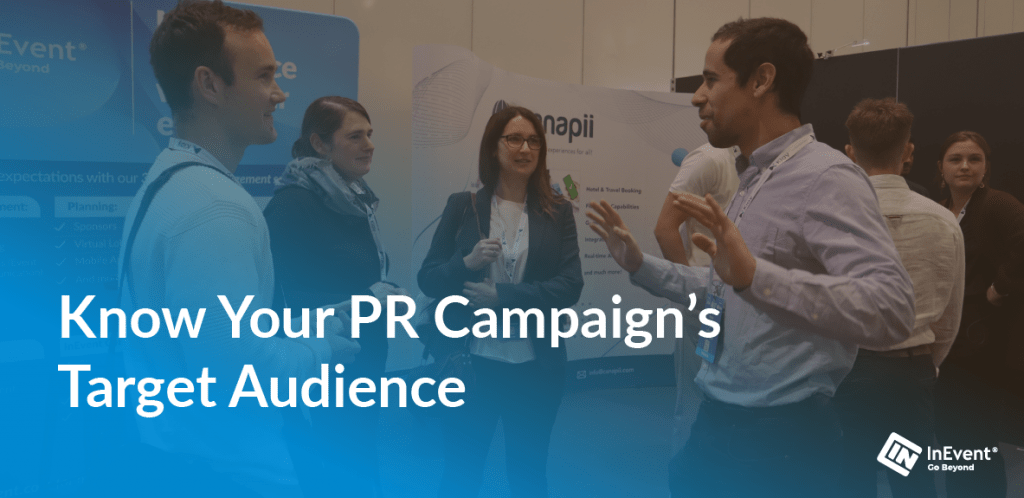know your event pr campaign target audience