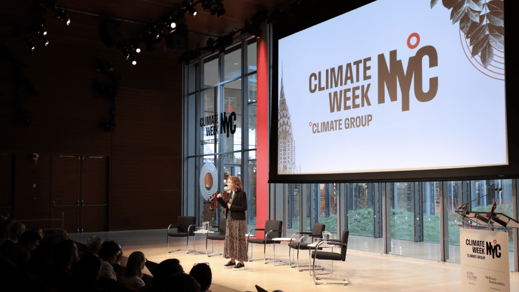 climate week sustainability conference