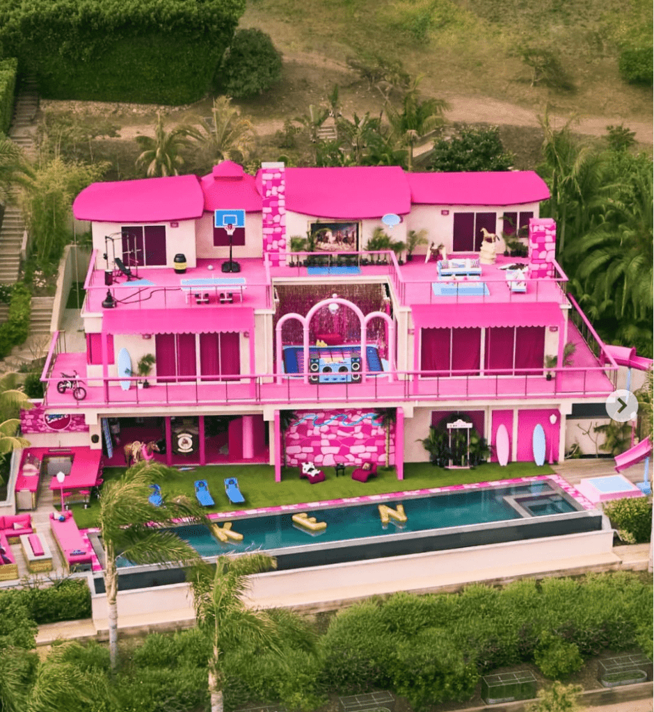 barbie and airbnb
