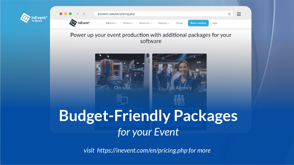 InEvent pricing