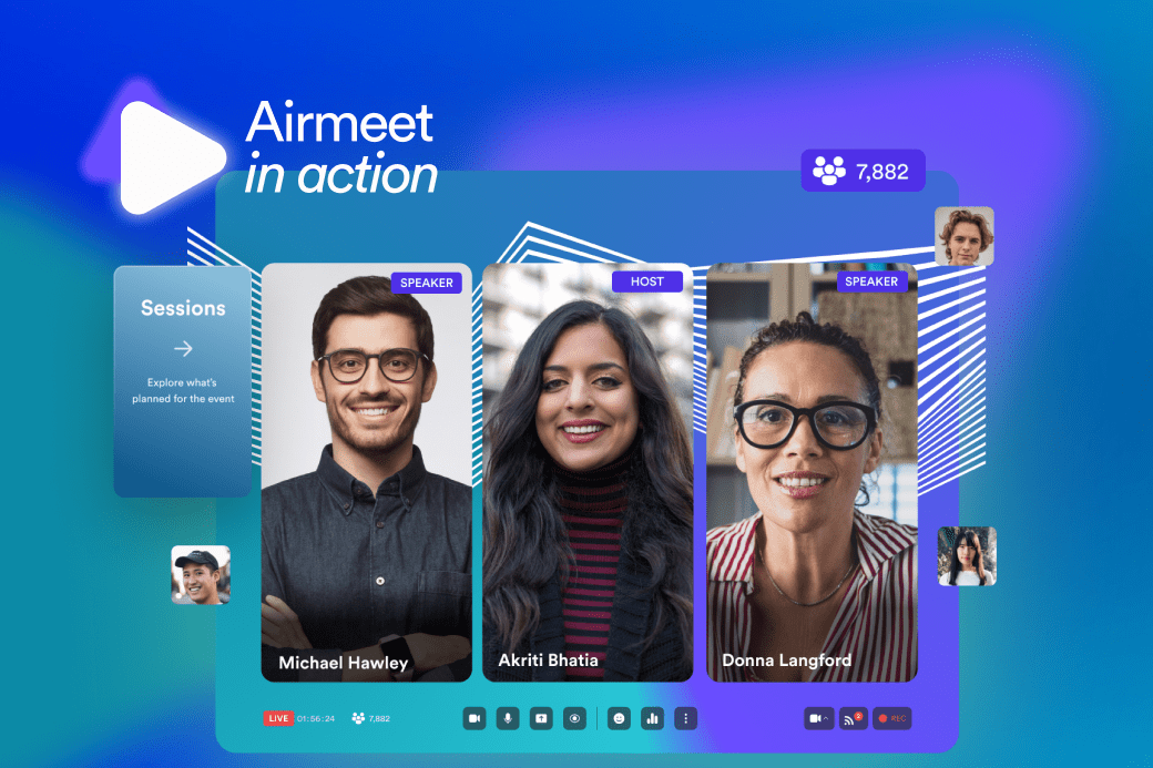 event app of airmeet mobile app