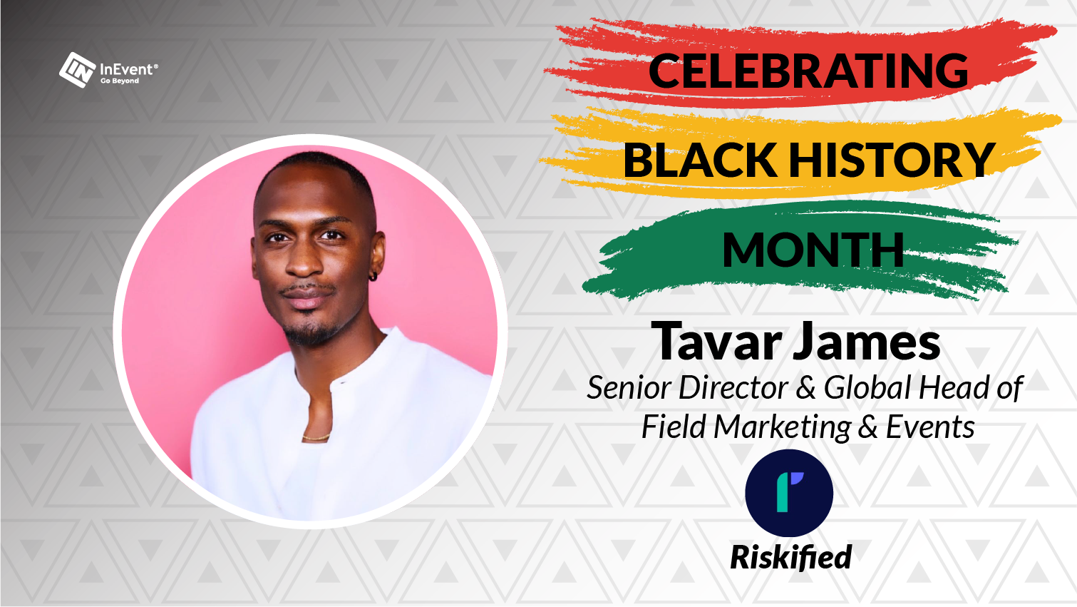 Meet our Top 25 Black Professionals in the Events Industry - Tavar James 